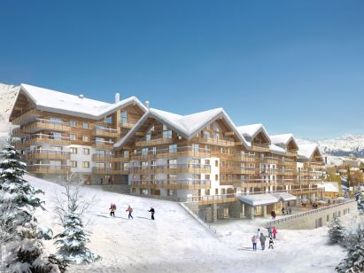 Chalet-appartement Le Caprice Blanc met cabine-1