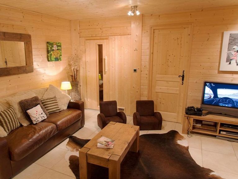Chalet Belle Vache met whirlpool en privé-sauna, zondag t/m zondag