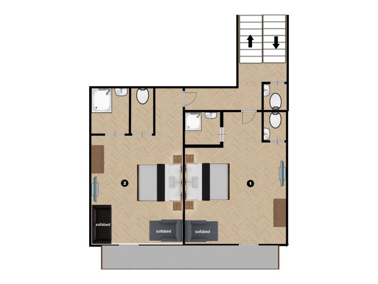 Chalet Kelle inclusief catering