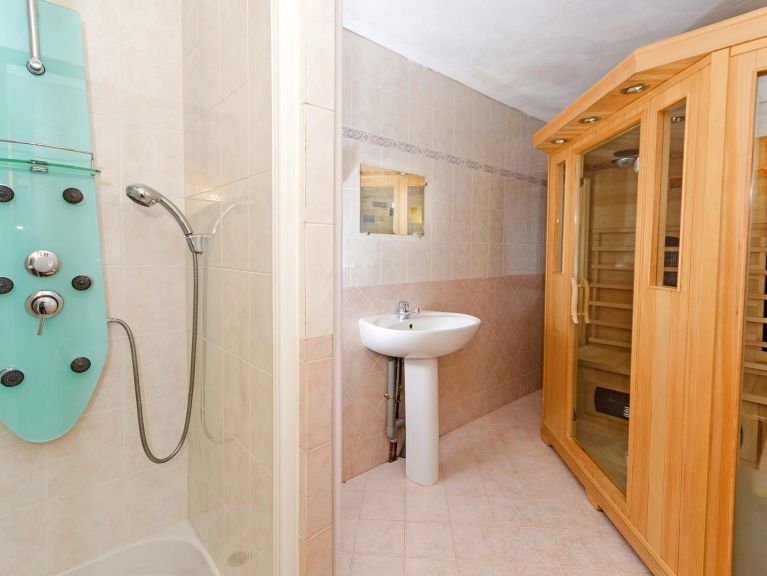 Chalet Villaroger met buiten-whirlpool en infraroodsauna