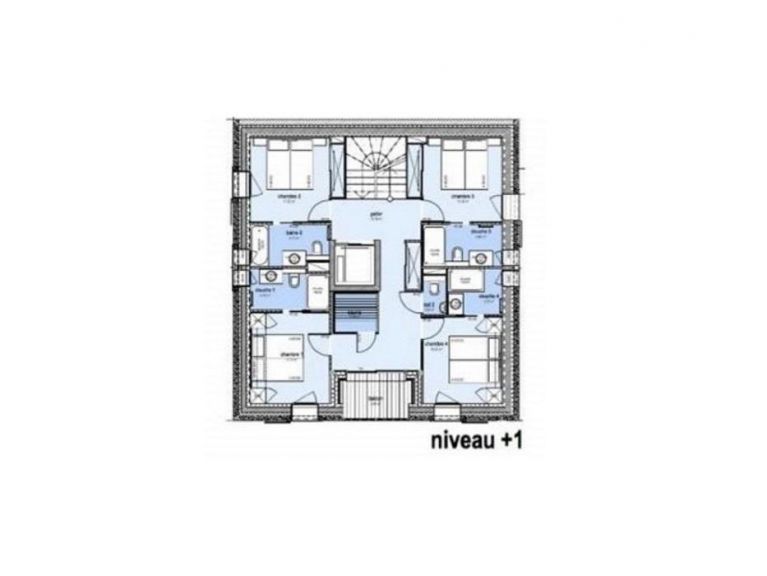 Chalet Caseblanche Chanterella met open haard, sauna en whirlpool