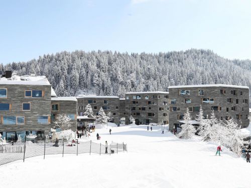 Appartement Rocksresort met cabine, zondag t/m zondag - 5 personen in Laax (bij Flims) - Flims-Laax-Falera, Zwitserland foto 8607241