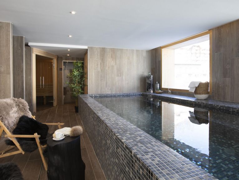 Appartement Neige et Soleil met cabine