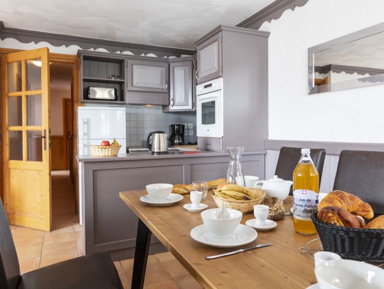 Chalet-appartement Chalet des Neiges - Plein Sud Gerenoveerd