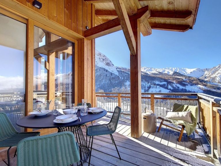 Chalet Caseblanche Cachette met houtkachel