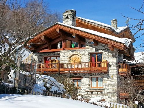 Chalet Villaroger met buiten-whirlpool en sauna - 15 personen