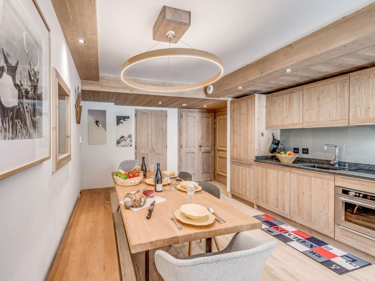 Appartement Résidence Les Nouveaux Alpages met privé whirlpool