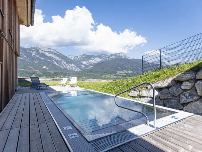 Chalet-appartement Bergresort Hauser Kaibling Chalet met privé buitenzwembad