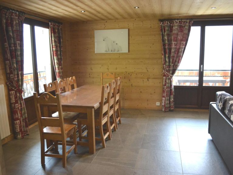 Chalet-appartement Pensée des Alpes combinatie