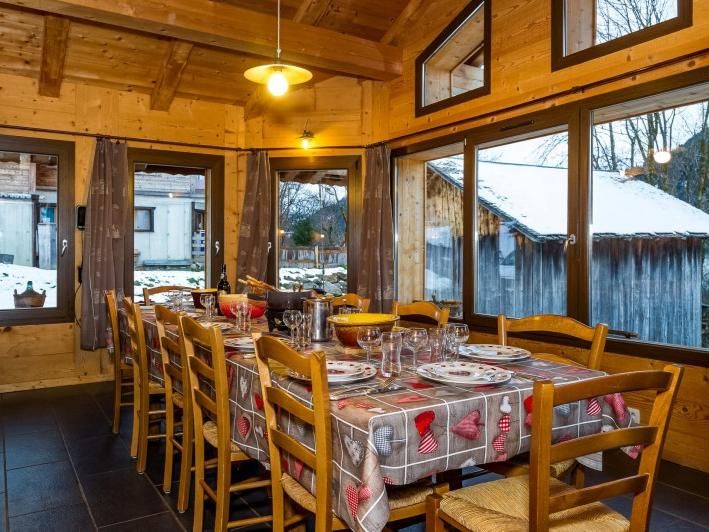 Chalet Vuargnes met privé-sauna en zwembad