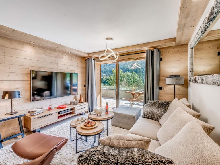 Appartement Résidence Les Nouveaux Alpages met privé whirlpool