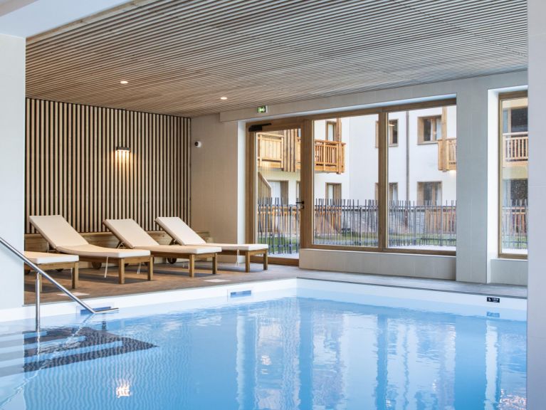 Appartement Club MMV Samoëns Village bergzicht