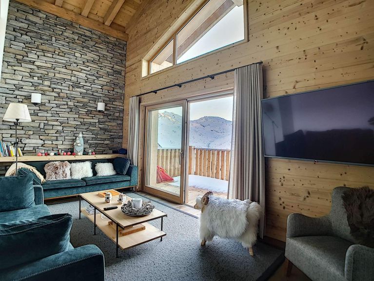 Chalet-appartement Chalet 2000 met buiten whirlpool