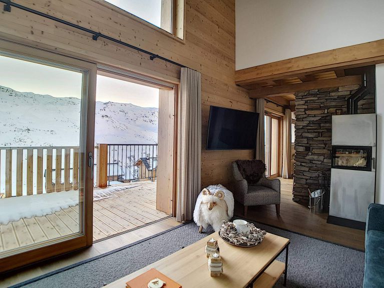 Chalet-appartement Chalet 2000 met buiten whirlpool