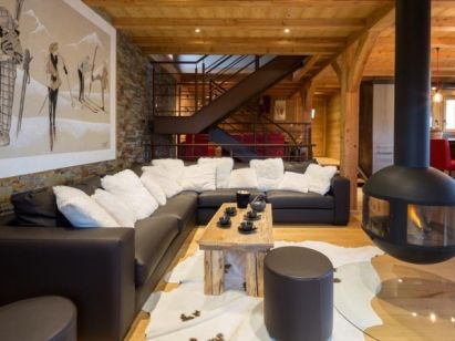 Chalet Le Joyau des Neiges met sauna en whirlpool-2