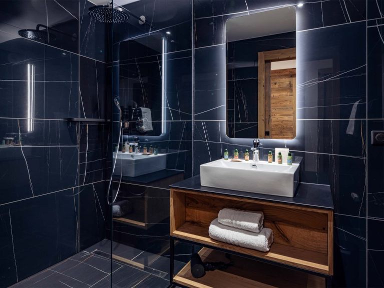 Appartement Résidence L'Orée du Bois met whirlpool