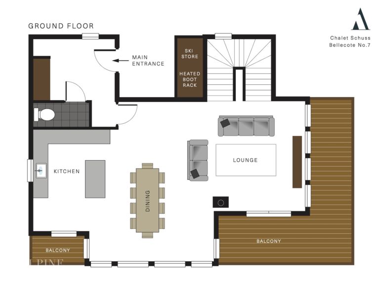 Chalet de Bellecôte Schuss