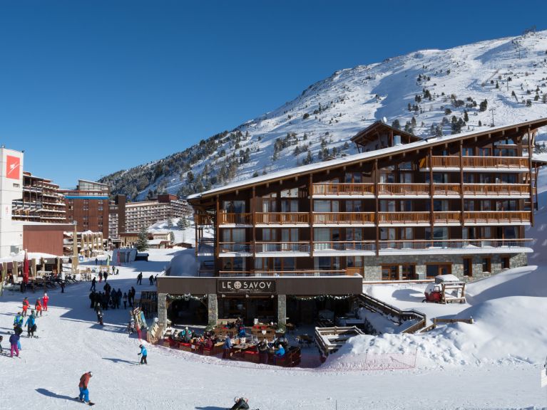 Chalet-appartement La Cime des Arcs met cabine