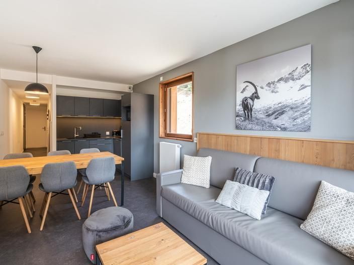 Appartement Résidence Les Écrins d’Auris met slaaphoek