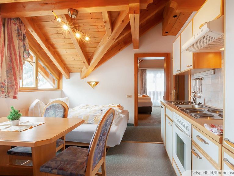 Appartement Edelweisshof balkon