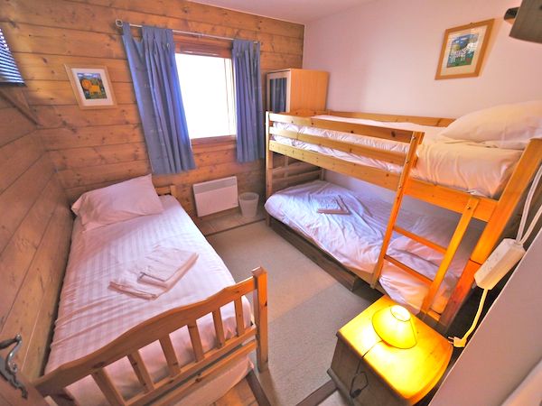 Chalet-appartement Le Hameau des Marmottes 3-kamer + cabine