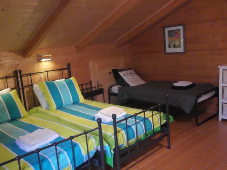 Chalet Le Passe-Temps met privé-sauna
