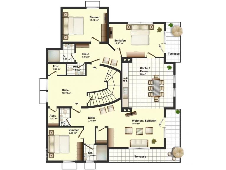 Chalet-appartement Sabine