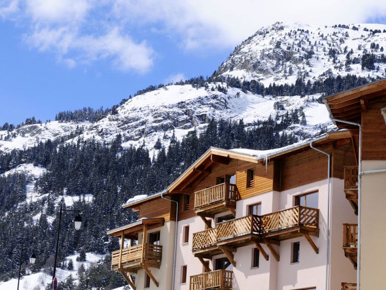 Chalet-appartement Les Flocons d'Argent met slaaphoek