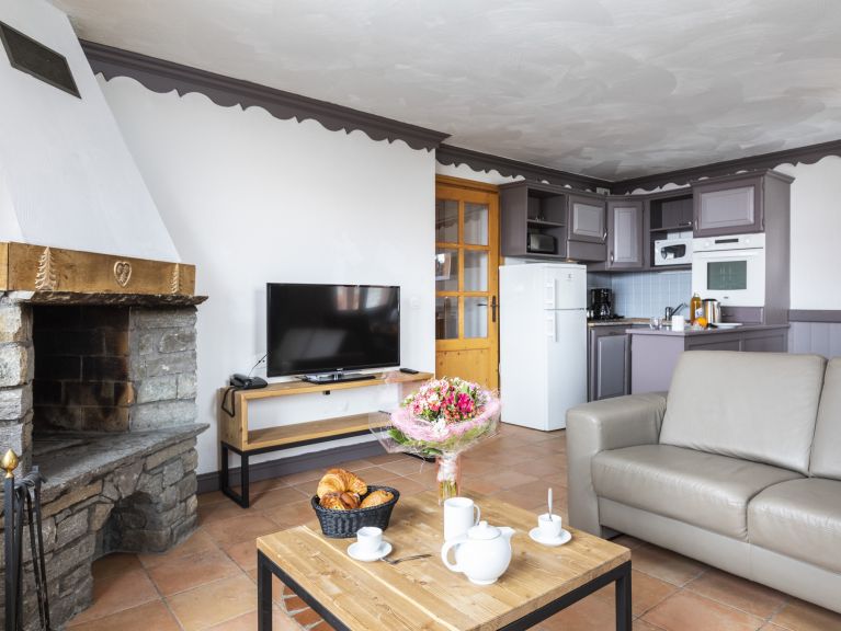Chalet-appartement Chalet des Neiges - Plein Sud Gerenoveerd