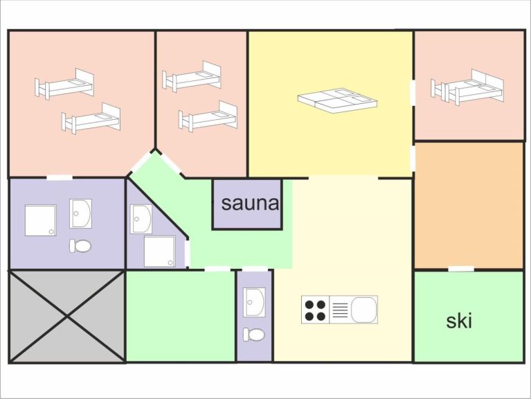 Chalet Grand Massif met infraroodsauna