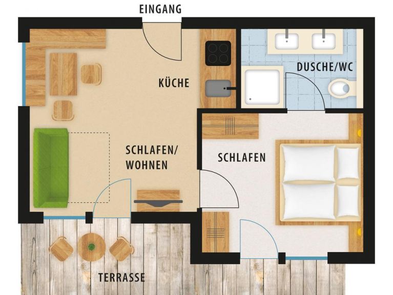 Appartement Kalvarienberg Bergdiamant