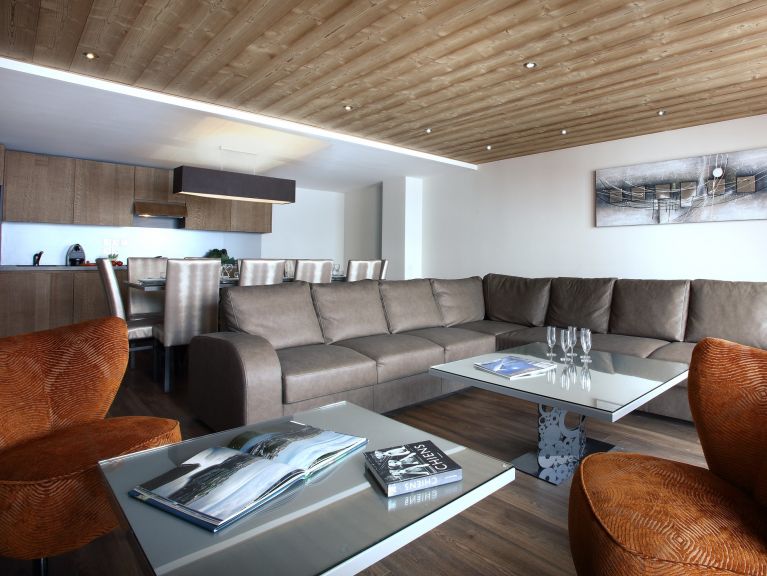Chalet-appartement La Source des Arcs met privé-sauna
