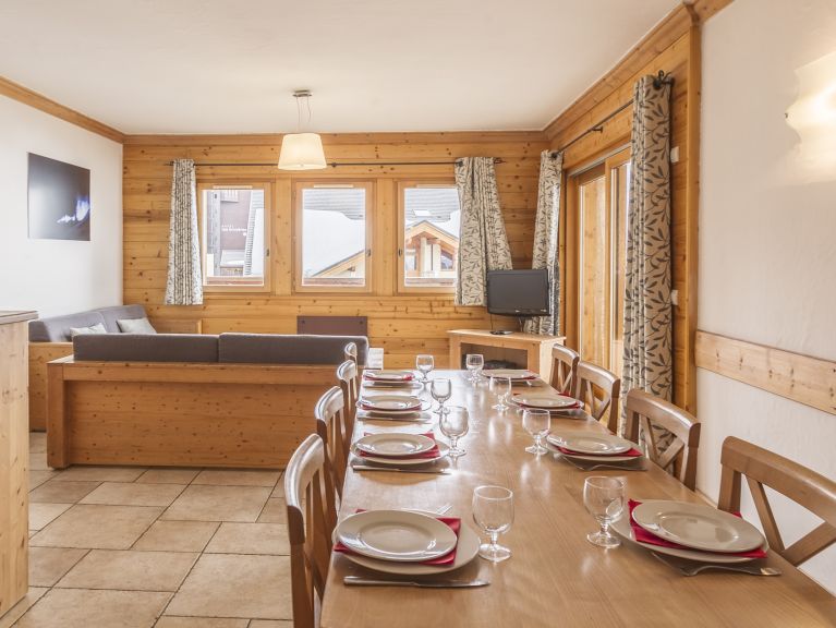 Chalet-appartement Dame Blanche met cabine en open haard