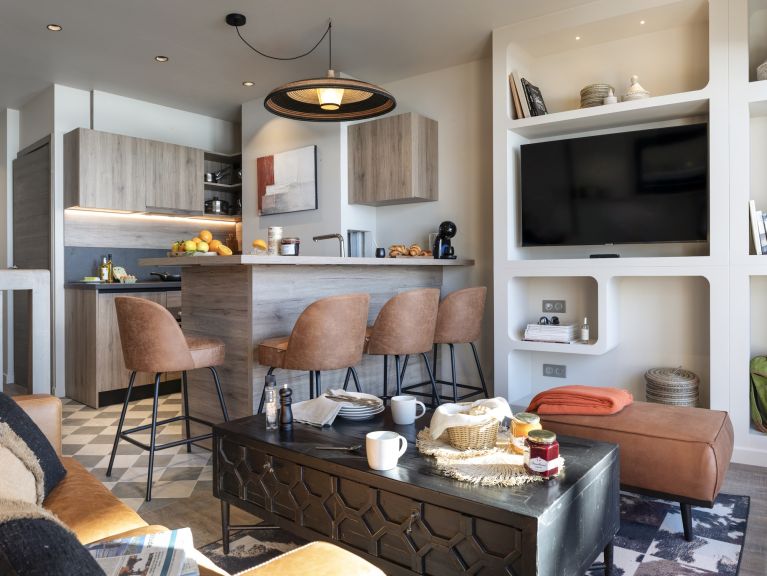 Appartement Résidence Montagnettes Ynycio met privé sauna