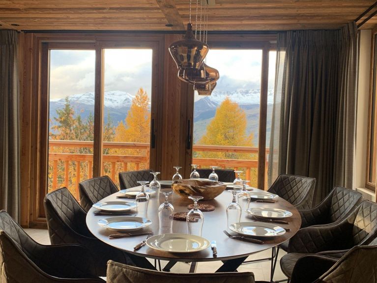 Chalet De Vallandry La Charrue met privé wellness