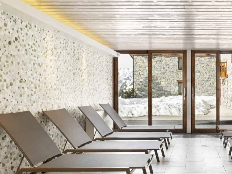 Chalet-appartement Les Balcons de La Rosière met cabine