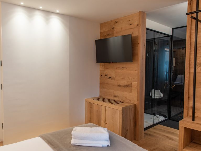Chalet-appartement Home 75 met balkon en privésauna