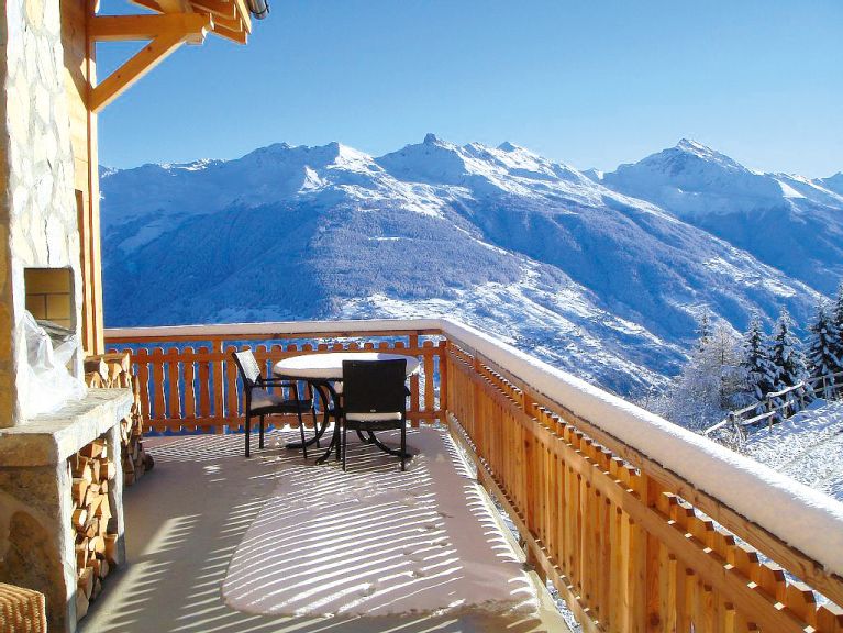 Chalet Paradis des 4 Vallees met privé-sauna en whirlpool