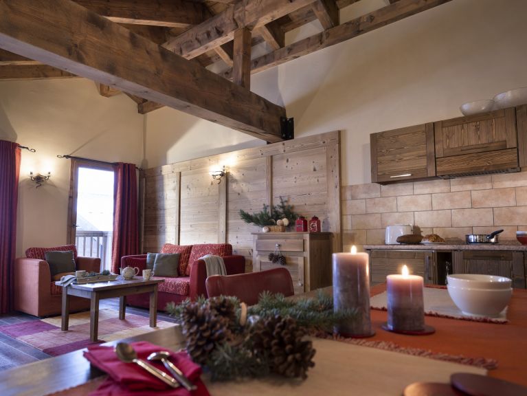 Chalet-appartement Montagnettes Hameau de la Sapinière Superieur - gerenoveerd