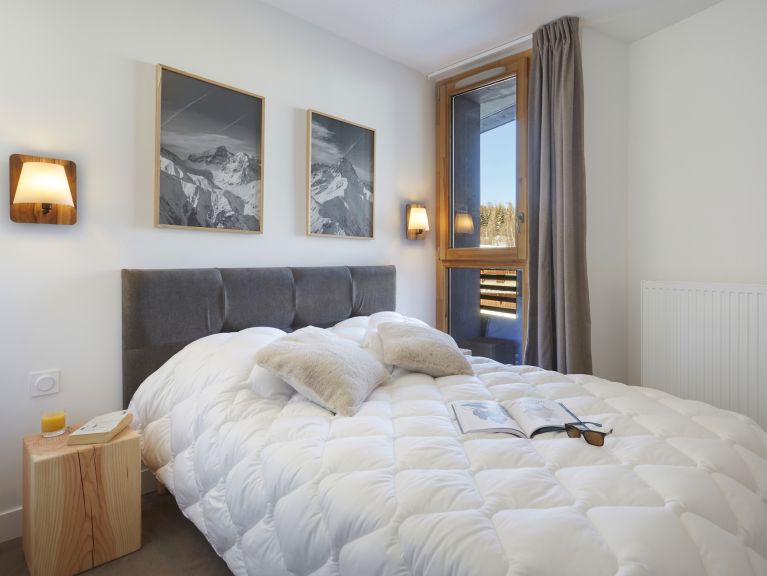 Chalet-appartement Le Hameau met cabine