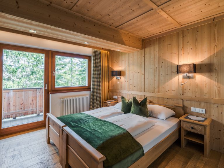 Chalet-appartement Ciasa Agreiter Balkon