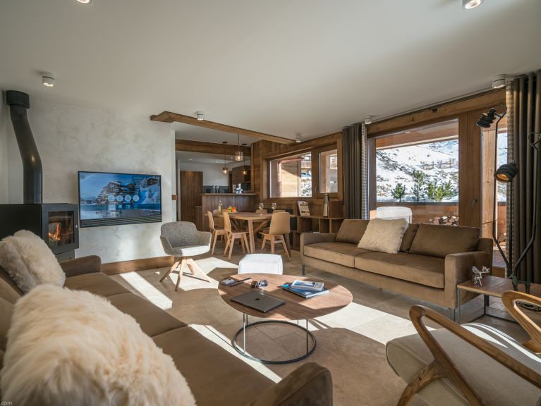 Chalet-appartement Cocoon met houtkachel
