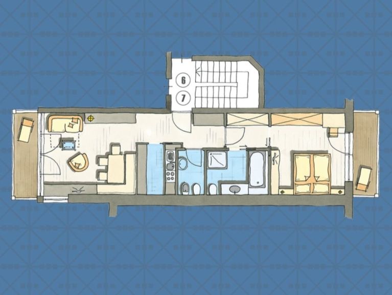 Chalet-appartement Ciasa Agreiter Balkon