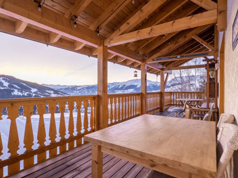 Chalet De Vallandry Ekseption met sauna