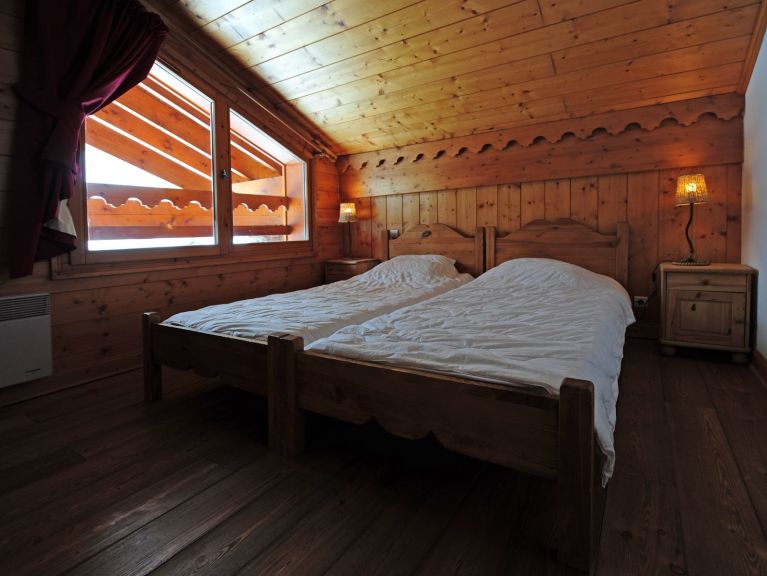 Chalet Le Hameau des Marmottes Combi Les Hameau des Marmottes 14p + 14p met sauna, naast elkaar gelegen