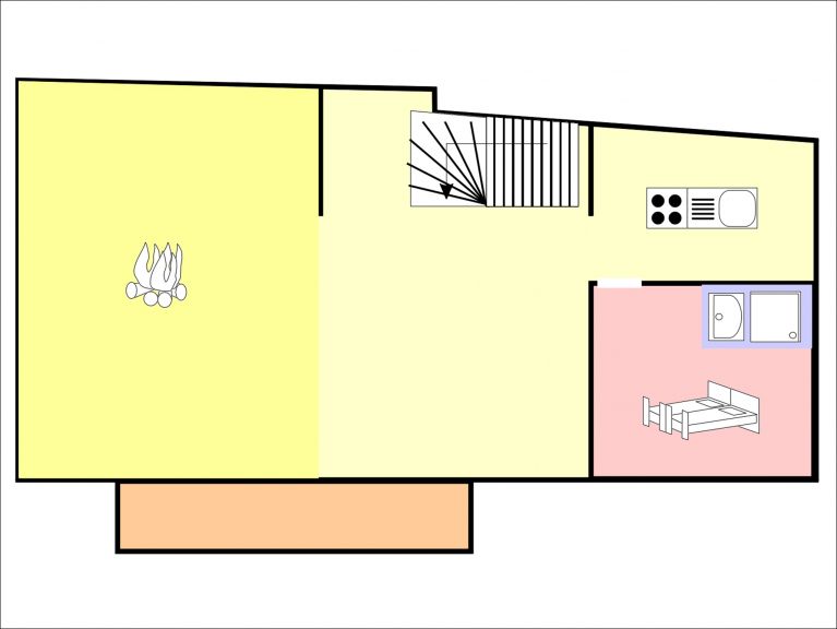 Chalet Coeur du Paradis met sauna