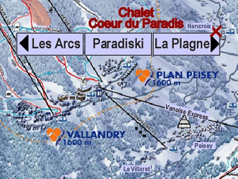 Chalet Coeur du Paradis met sauna