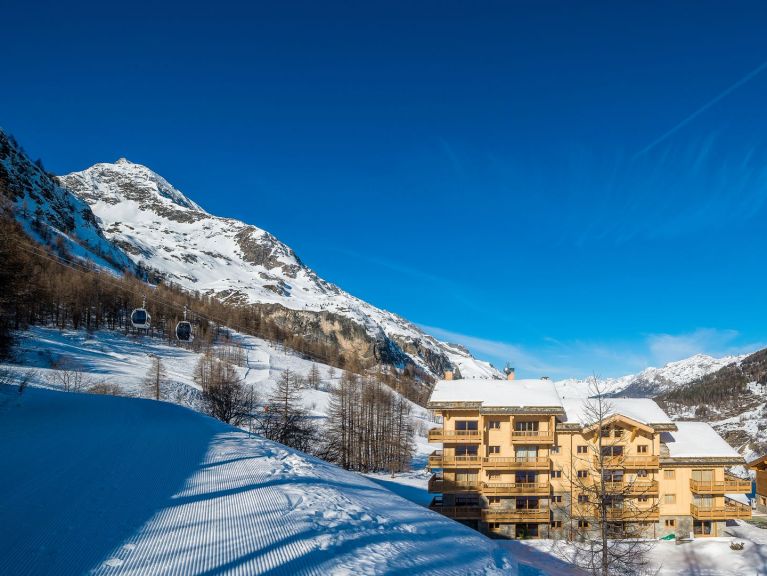 Appartement Lodge des Neiges met cabine