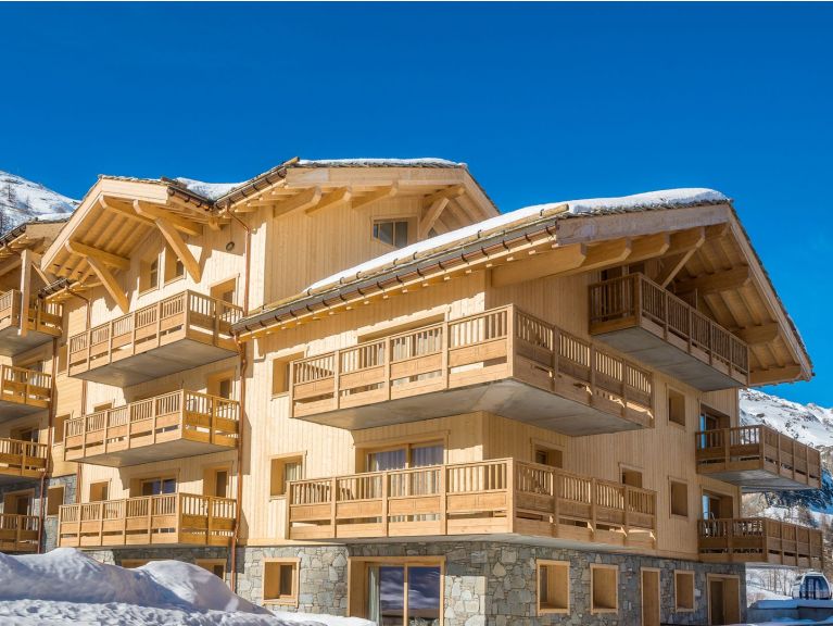 Appartement Lodge des Neiges met cabine