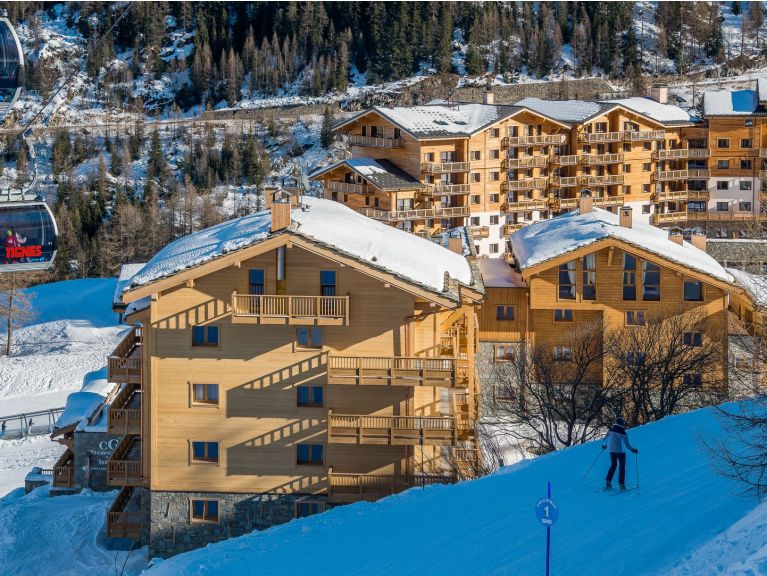 Appartement Lodge des Neiges met cabine